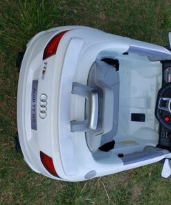 Costzon Kids Ride On Car, 12V Licensed Audi TT RS, Battery Powered Electric Ride On Vehicle w/Parental Remote Control, MP3, Lights, Horn, Opened Doors, High/Low Speeds, White 34 81Y8Egv5S L