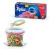 Ziploc Gallon Food Storage Bags, New Stay Open Design with Stand-Up Bottom, Easy to Fill, 75 Count 7 81Y8UI3lGfL