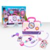 DOC MCSTUFFINS Disney Junior Toy Hospital Doctor's Bag Set, 7-piece Dress Up and Pretend Play Doctor Kit, Officially Licensed Kids Toys for Ages 3 Up Multicolor