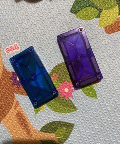 Playmags 100-Piece Magnetic Tiles Building Blocks Set, 3D Magnet Tiles for Kids Boys Girls, Educational STEM Toys for Toddlers… plain 35 81Y8ZqSijQL