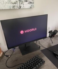 KOORUI 22 Inch Computer Monitor, FHD 1080P Desktop Display, 75HZ Ultra Thin Bezel/Eye Care/Ergonomic Tilt, HDMI VGA Ports LED Monitor for PC, VESA Mounting 22 INCH VA 1080p/75hz 42 81Y8jqOR3VL