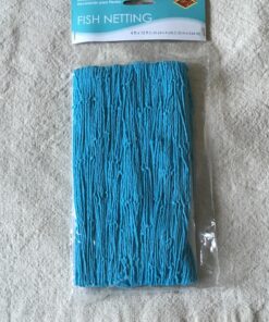 Fish Netting (turquoise) Party Accessory (1 count) (1/Pkg) Turquoise 31 81Y8o5RqKSL