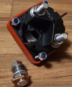 Blue Sea Systems 6007 m-Series Battery Switch Selector 4 Position, Red One size Selector 4 Pos. 21 81YATPhtiVL