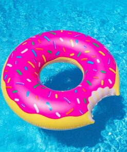 BigMouth Inc. Giant Pool Float Strawberry Frosted 27 81YAyeQdeaL