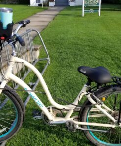 Accmor Stroller Cup Holder with Phone Holder, Bike Cup Holder, Cup Holder for Uppababy Stroller, 2-in-1 Universal Cup Phone Holder for Stroller, Bike, Wheelchair, Walker, Scooter, Black A-Black 36 81YCy2Ex lL