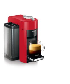 Nespresso Vertuo Coffee and Espresso Machine by De'Longhi, Shiny Red Machine Only 24 81YDYMp148L