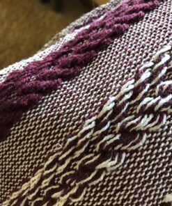 DII Braided Striped Throw, 50x60, BlackBerry 29 81YFWfxdYOL