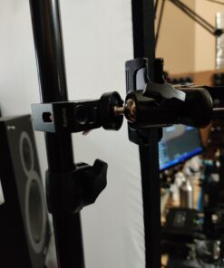 SLOW DOLPHIN Tripod Camera Clip Clamp Flash Reflector Holder Mount with 1/4 Inch Screw 360 Degree Swivel for Studio Backdrop Camera SLR, Digital SLR, Video Came(Black) Tripod Clip Clamp 1 pack 28 81YH4DmvY5L