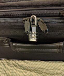 Master Lock Set Your Own Combination Luggage Lock, 2 count (Pack of 1), Black 2 count (Pack of 1) 57 81YHE0JrErL