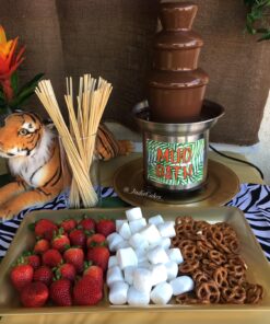 Sephra Select Chocolate Fountain Small 16-Inch Chocolate Fountain Machine for Melting Chocolate, Stainless Steel Heated Basin Chocolate Fountain for Kids and Parties, Whisper Quiet Motor, 4 To 6 LBS Select 16" Home Fountain 26 81YHPThCxEL