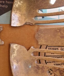 DuraScoop® Premium Multicat Cat Litter Scoop | Solid Metal | Litter Box Tray Pan Sifter Random Color 50 81YHgZWy0L