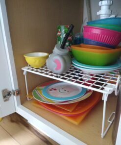 Whitmor Wire Grid Stacking Utility Shelf 31 81YIVrCxeSL