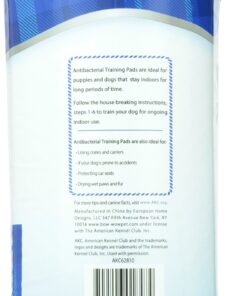American Kennel Club Scented Puppy Training Pads with Ultra Absorbent Quick Dry Gel – 22 x 22 Puppy Pads - Fresh Scented - Pack of 50 22" x 22" - Pack of 50 20 81YJWT6QkKL
