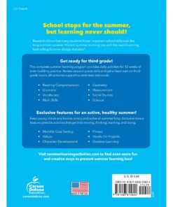 Summer Bridge Activities 2nd to 3rd Grade Workbook, Math, Reading Comprehension, Writing, Science, Social Studies, Fitness Summer Learning Activities, 3rd Grade Workbooks All Subjects With Flash Cards 18 81YK3fUxbrL
