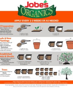 Jobe’s Organics 09226NA Granular Plant Food Fruit & Citrus, 4lbs, Brown 28 81YKdNqsvWL