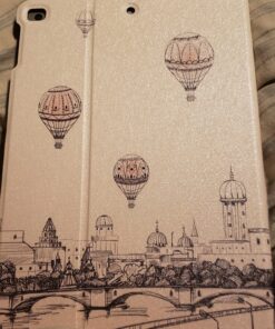 Ipad Air Case/Ipad Air 2 Case/Ipad 9.7 Inch Case 2017 2018,Vimorco Premium PU Leather Folio Smart Cover with Auto Wake Sleep/Stand/Protective for Apple iPad 6th / 5th Gen, Eiffel Tower 23 81YLaaCg5IL