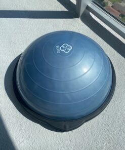 BOSU Sport Balance Trainer, Travel Size Allows for Easy Transportation and Storage, 50cm, Blue/Black 37 81YLak84WjL