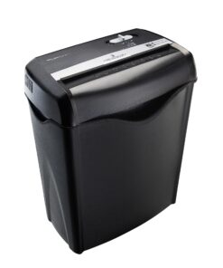 Amazon Basics 6 Sheet Cross Cut Paper and Credit Card Home Office Shredder with 3.8 Gallon Bin, Black 29 81YM2ElqIYL