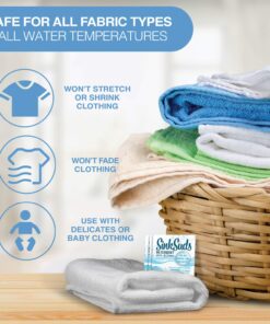 SinkSuds Laundry Detergent | Travel Size Liquid Soap | TSA Compliant | Safe For All Fabrics | 8 Packets 12 81YMfIhQUML