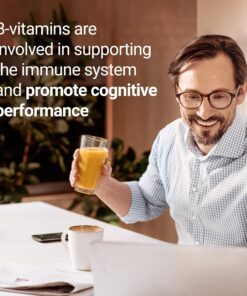 Nested Naturals B-Complex B Vitamins Plus Choline & Inositol | B Vitamins Complex B1, B2, B3, B5, B6, B7, B9 Supplement with Pure Methyl Vitamin B 12 | Energy & Immunity Support | 60 Vegan Capsules 24 81YMylYycvL