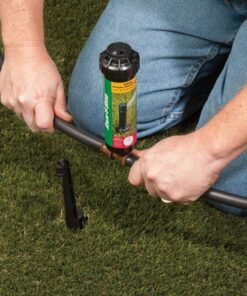 Rain Bird 32ETI Easy to Install In-Ground Automatic Sprinkler System Kit Automatic Sprinkler System Kit w/ Timer 25 81YNdB2uywL