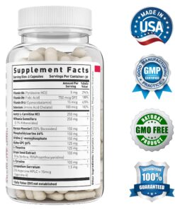 Alternative view of NOOFLOW Nootropic Brain Booster Supplement | The Premium Focus, Memory, Mood & Energy Formula | Smart Boost of 14 Ingredients for Natural Clarity | USA-Made Pills | 60 Capsules