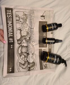 MANSCAPED® Crop Essentials, Male Care Hygiene Bundle, Includes Refined™ Body Wash, Preserver™ Moisturizing Ball Deodorant, Reviver™ Toner and Disposable Shaving Magic Mat™ 22 81YO9UzAuL