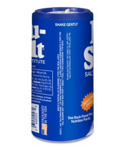 Nu-Salt Sodium-Free Salt Substitute, Contains Potassium Chloride, Table Salt Alternative, Vegan, Good For Chips, Pretzels, French Fries, Popcorn Seasoning, 3oz Shaker Bottle (Pack of 12) 3 Ounce (Pack of 12) 8 81YPFlpnQL