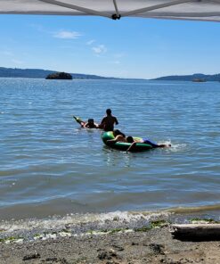 Jasonwell Inflatable Avocado Pool Float Floatie with Ball Water Fun Large Blow Up Summer Beach Swimming Floaty Party Toys Lounge Raft for Kids Adults (XL) Avocado-XL 30 81YPdMxFavL