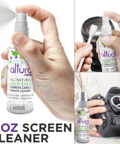 Altura Photo Professional Camera Cleaning Kit for DSLR & Mirrorless Cameras and Sensitive Electronics Bundle - Camera Accessories Kit with Altura Photo 2oz All Natural Cleaning Solution w/ 2oz. All Natural Cleaning Solution 13 81YQFwTKyGL