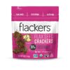 Flackers Organic Rosemary Flaxseed Crackers, Gluten Free, Non GMO, Vegan, Keto Snack, 9 Grams Fiber, 1 Net Carb, 5 Ounce 1-Pack 5 Ounce (Pack of 1)