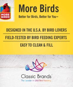 More Birds Finch Sock Bird Feeder, Nyjer or Thistle Seed, 2 lb Seed Capacity, 2 Pack 15 81YQhmzu5SL 1