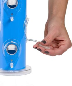 Perky-Pet 391 Metal Tube Wild Bird Feeder, Blue Sturdy 28 81YSMzmD5OL