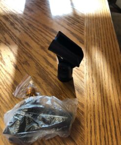 Weymic Stands Black Universal Microphone Clip Holder 2-pack with 5/8" Male to 3/8" Female Nut Adapters for Handhold Microphone Clip for All Handheld Transmitters 9 81YUCnZgz3L