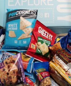 Chips, Cookies, Candy,Crackers Care Package Bulk Sampler by Variety Fun (Care Package 50 Count) 50 Piece Set 38 81YUFXPMvZL