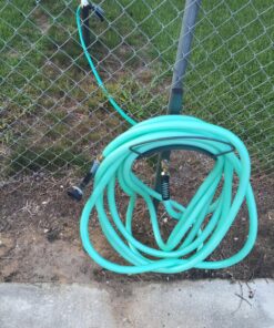 Yard Butler Hanger for Tidy No Kink Garden Storage – HC-2 Yard Butler Heavy Duty Metal Free Standing In-Ground Outdoor Hose Hang, green 12 81YWw7W5VJL
