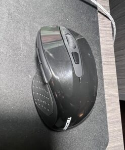 TECKNET Wireless Mouse, 2.4G Ergonomic Optical Mouse, Computer Mouse for Laptop, PC, Computer, Chromebook, Notebook, 6 Buttons, 24 Months Battery Life, 2600 DPI, 5 Adjustment Levels 31 81YXbxiSZaL