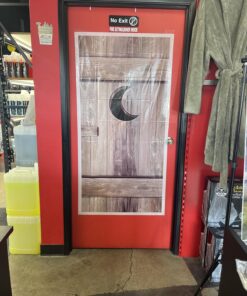 Outhouse Door Cover Party Accessory (1 count) (1/Pkg) 1 Outhouse 23 81YXbzzZrjL