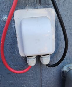 Link Solar Weatherproof ABS Solar Double Cable Entry Gland for All Cable Types 2mm² to 6mm² for Solar Project on Rv, Campervan, Boat 2mm² to 6mm² White 31 81YYSi1zpOL