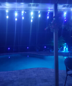 EOYIZW Solar Lights Outdoor 4 Pack, Premium 99 LEDs Solar Torch Light with Flickering Flame Outdoor Decor- IP65 Waterproof Solar Garden Lights for Halloween Decorations Yard Garden Porch Blue-4Pack 20 81YYVyq7jsL