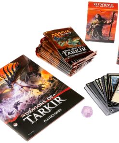 Magic: the Gathering: Dragons of Tarkir Fat Pack (Factory Sealed Includes 9 Booster Packs & More) 14 81YYl9HLS9S