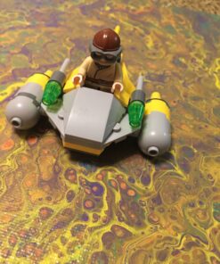 LEGO Star Wars Naboo Starfighter Microfighter 75223 Building Kit (62 Pieces) (Discontinued by Manufacturer) 23 81YYvJNM59L