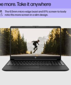 Alternative view of 2023 Newest HP 15.6" Micro-Edge HD Laptop, Intel Pentium Silver N5030 Processor (4-core), 8GB RAM, 256GB SSD, Intel UHD Graphics, Wi-Fi, Bluetooth, Numeric Keypad, HD Camera, Windows 11 Home in S mode 8GB RAM | 256GB SSD