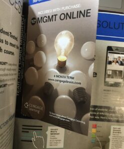 MGMT (with MGMT Online, 1 term (6 months) Printed Access Card) (New, Engaging Titles from 4LTR Press) Paperback 7 81Yaihrf2L
