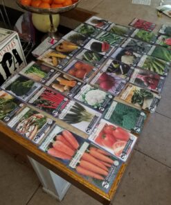 22,000 Non GMO Heirloom Vegetable Seeds, Survival Garden, Emergency Seed Vault, 34 VAR, Bug Out Bag - Beet, Broccoli, Carrot, Corn, Basil, Pumpkin, Radish, Tomato, More 37 81Yd7zKk1wL