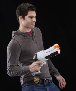 NERF Overwatch McCree Rival Blaster with Die Cast Badge & 6 Overwatch Rival Rounds 20 81Ydghi8BqL