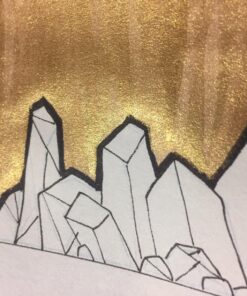 Dr. Ph. Martin's Iridescent Calligraphy Color (11R) Ink Bottle, Copper Plate Gold 31 81YfIAgaXuL