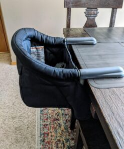 Inglesina Fast Table Chair - Award-Winning Baby High Chair for Eating & Dining - Compact, Portable & Foldable - Leaves No Scratches - for Babies 6-36 Months & 1-3 Year Old Toddler - Black 49 81YfvxZDlpL