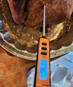 ThermoPro TP01A Digital Meat Thermometer for Cooking Candle Liquid Deep Frying Oil Candy, Kitchen Food Instant Read Thermometer with Super Long Probe, Backlit, Lock Function 1 34 81Yg3OZ2xfL