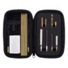 Raiseek .177 Cal & .22 Cal Airgun Cleaning Kit with Cotton Mop Brass Cleaning Rod Nylon Brushes in Zippered Organizer Compact Case 4 81Yg4roqnqL